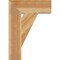 Ekena Millwork Traditional Block Rough Sawn Bracket, Western Red Cedar, 6"W x 20"D x 28"H BKT06X20X28TRA05RWR - alternate 3